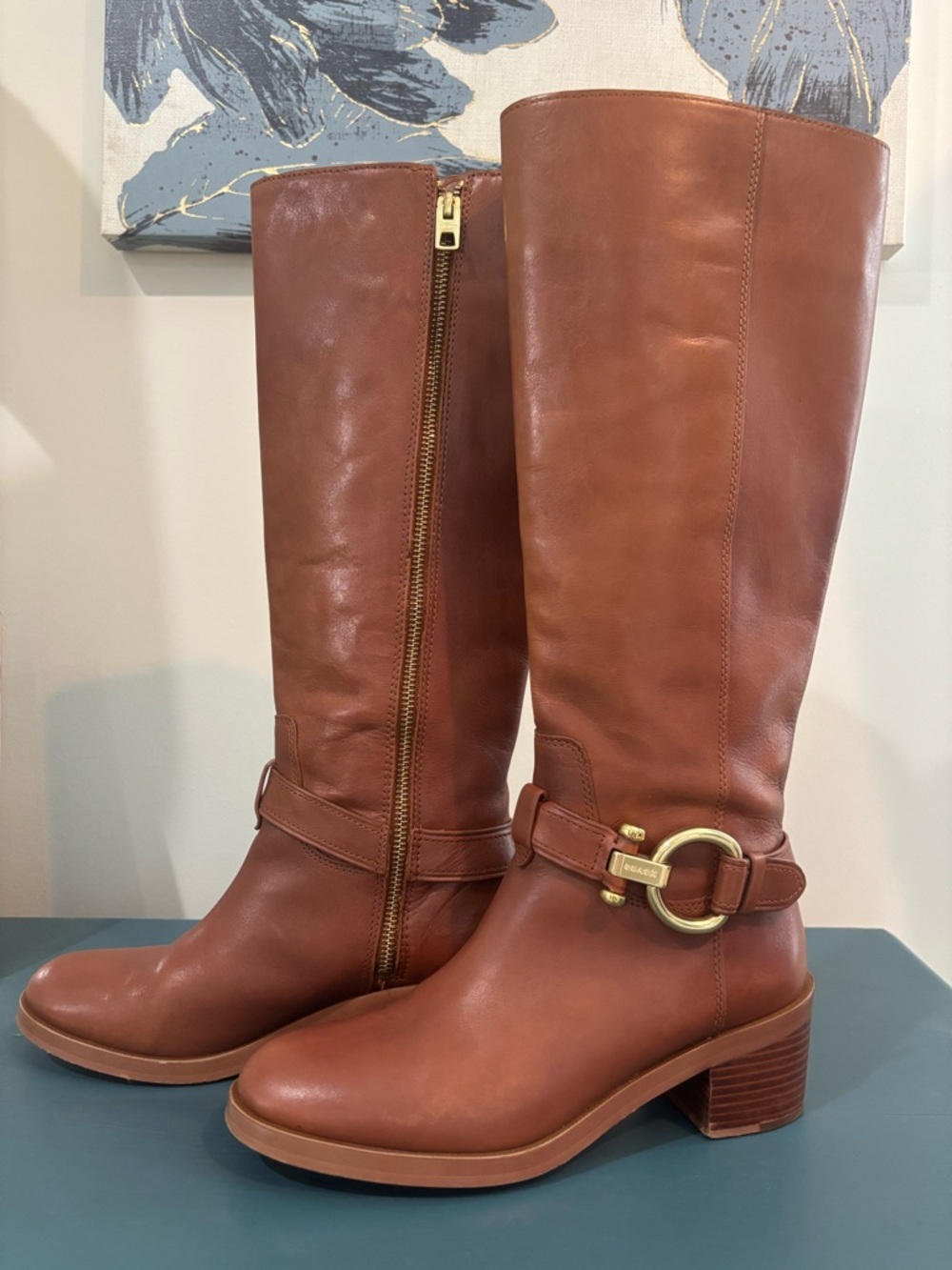 ❤️SALE❤️ Coach Carolina Leather Riding Boots - Picture 2 of 16